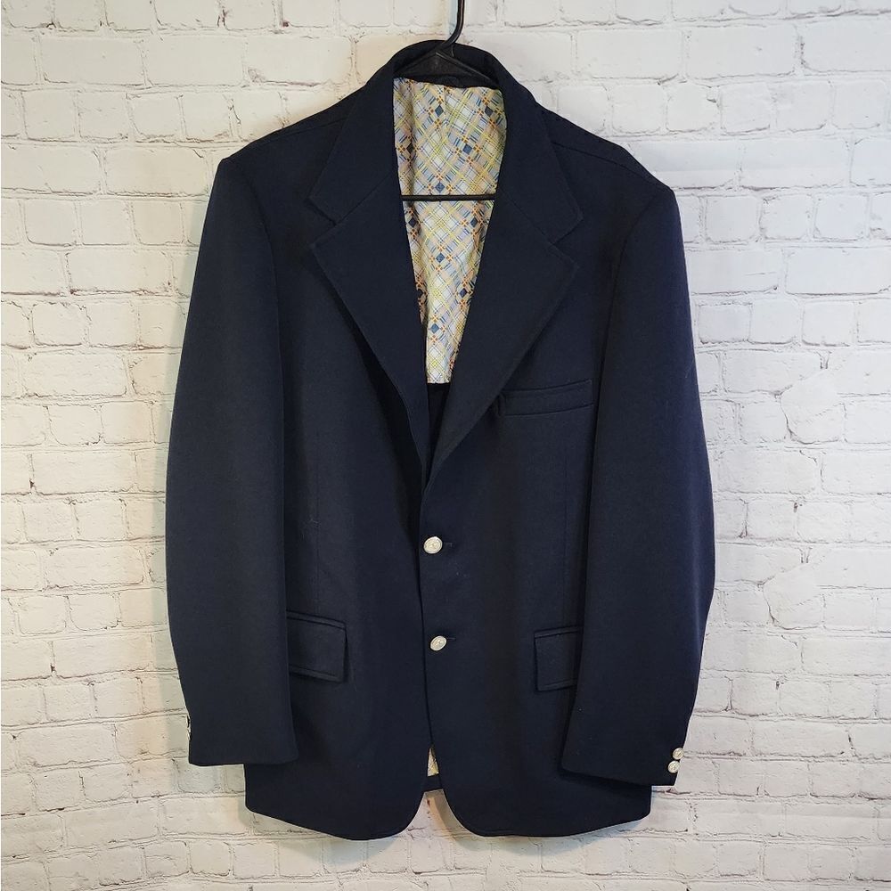 Men's USI Apparel blazer, size 33" length, 20" chest